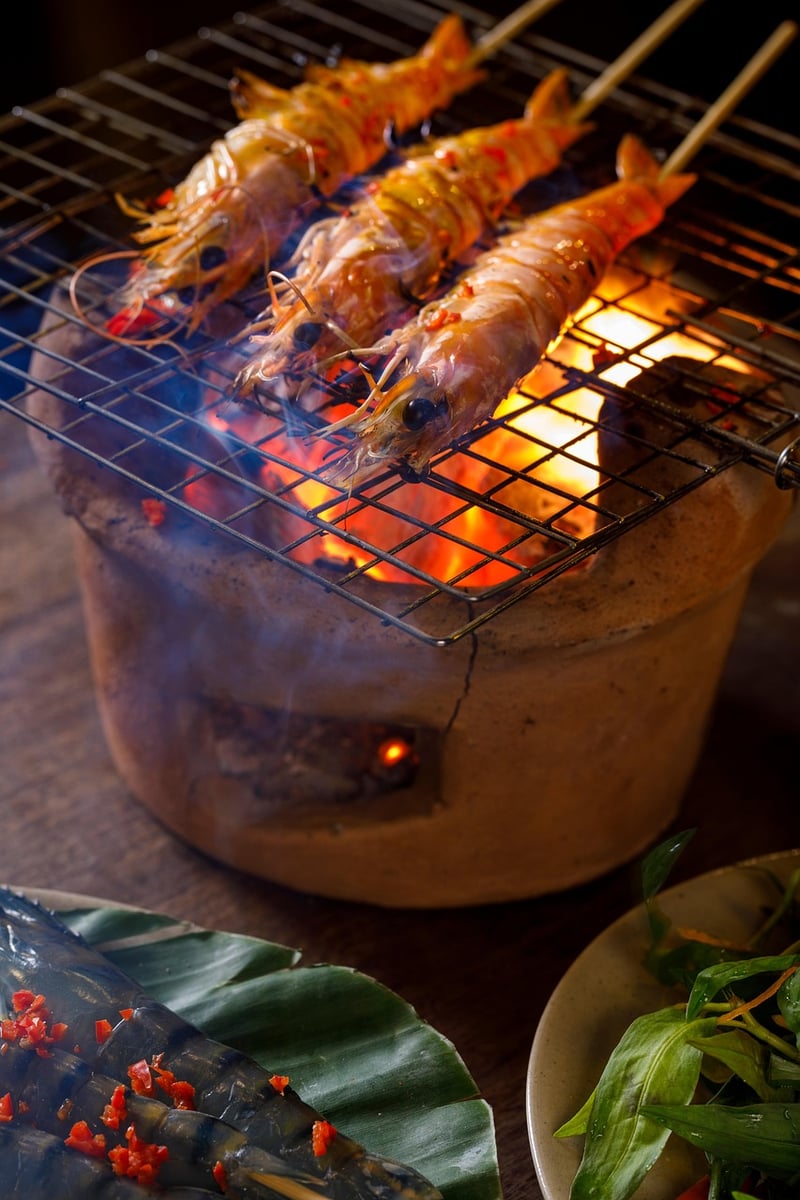 Grilled Shrimp Skewers